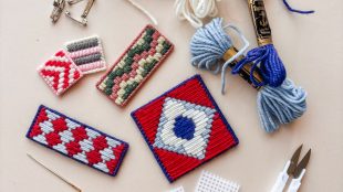 Bargello Badges